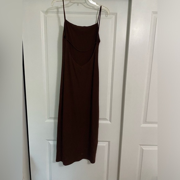 Reformation Knit Laney Dress Cafe - Picture 4 of 6